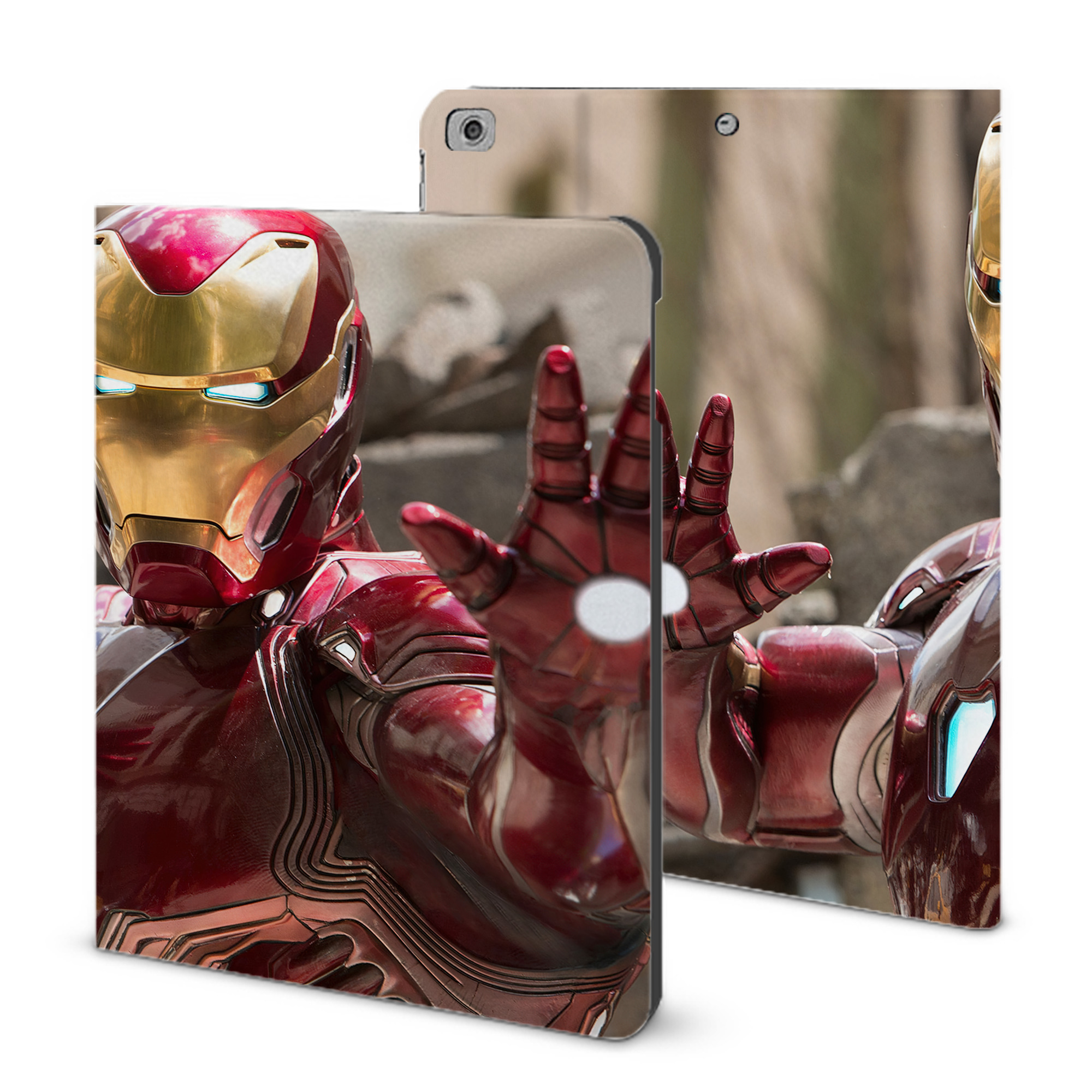（画像用） アベンジャーズ The Avengers IPad ケース ブック型 PUレザー TPU 耐衝撃 軽量 薄型 ペン収納なし 全面保護 IPad 各モデル対応